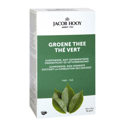 Jacob Hooy Groene Thee (50 Theezakjes)