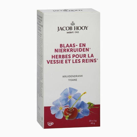 Jacob-Hooy-Blaas-en-nierkruiden-Theezakjes