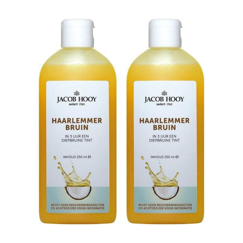 1 + 1 Gratis Jacob Hooy Haarlemmerbruin 250 ml