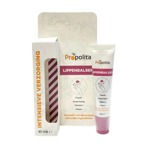 Lippenbalsem met propolis, rauwe honing, vitamine E, vlierbessen 10ml Propolita (vloeibaar)